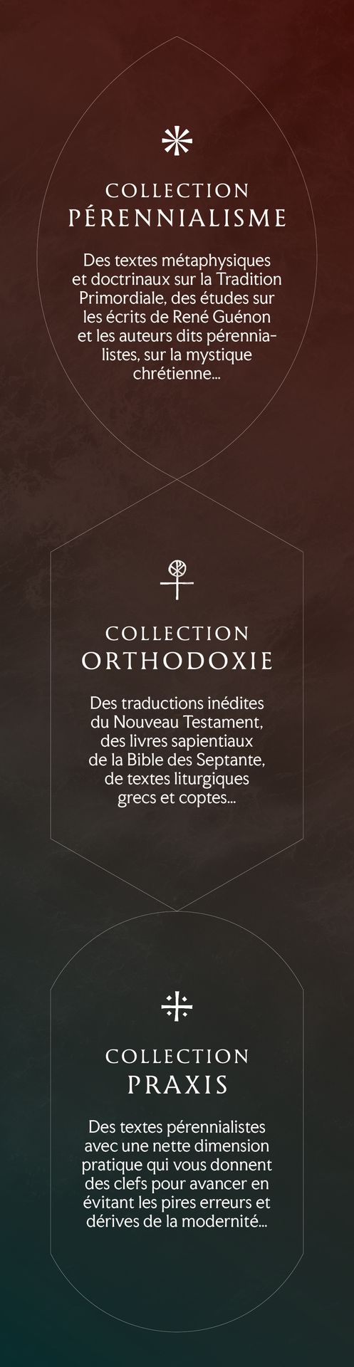 Collections de livres sur l&#39;ésotérisme chrétien